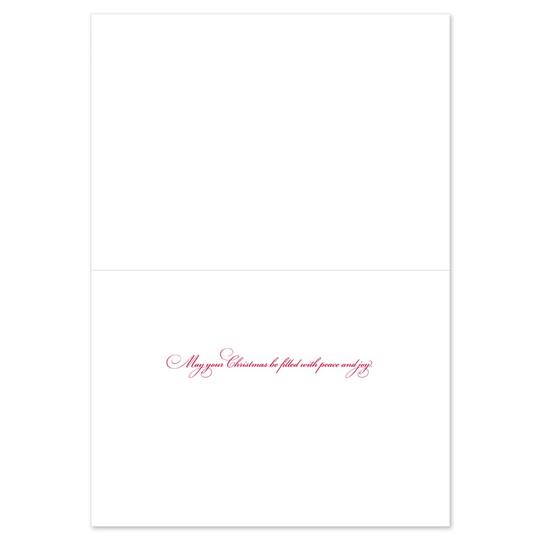 JAM Paper 5" x 7" Modern Christmas Cards & Matching Envelopes Set, 16ct.